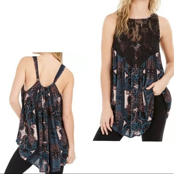 NWT! FREE PEOPLE Count Me in Trapeze Mini Dress - Picture 1 of 7